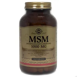 SOLGAR MSM 1000MG BOITE DE 120 COMPRIMES
