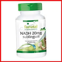 FAIRVITAL NADH 20MG SUBLINGUAL 48G BOITE DE 60 COMPRIMES