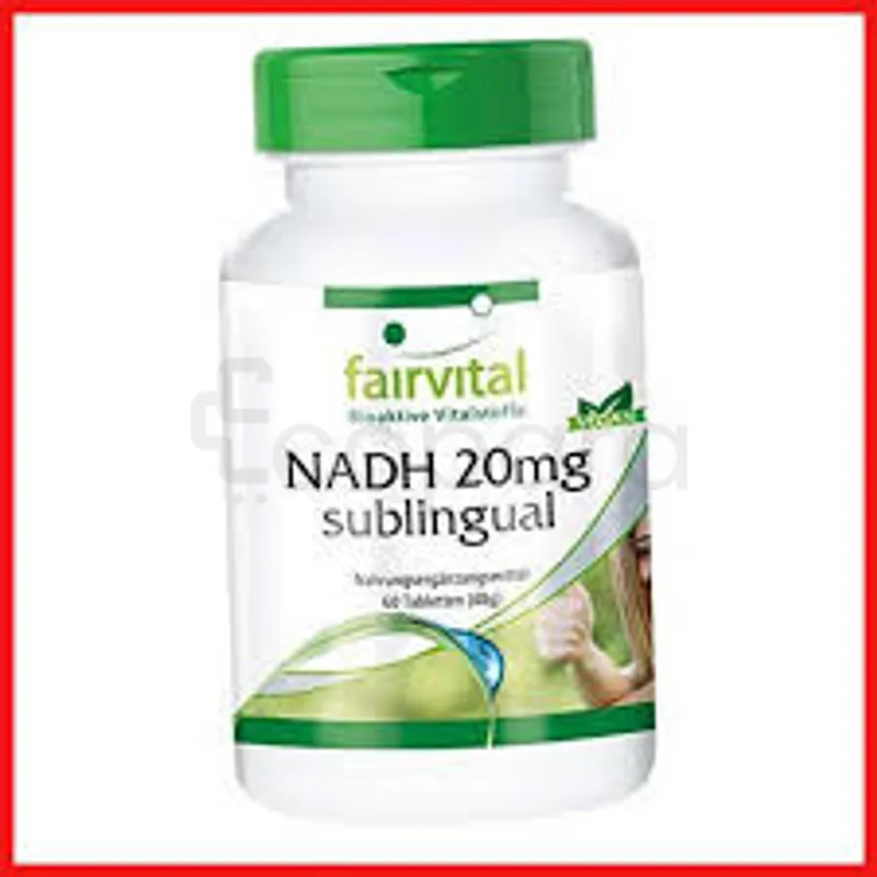 FAIRVITAL NADH 20MG SUBLINGUAL 48G BOITE DE 60 COMPRIMES