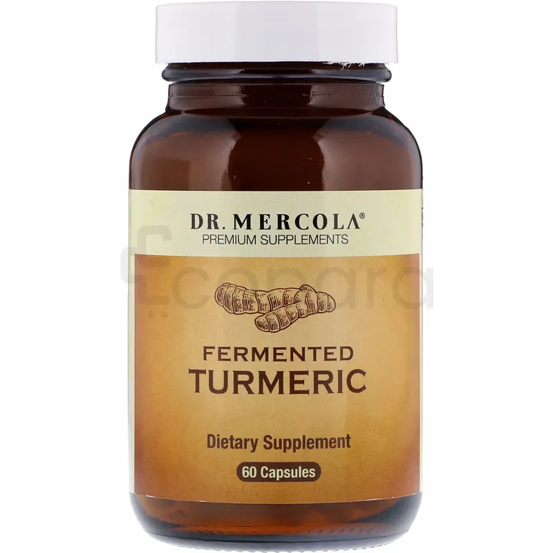 DR.MERCOLA FERMENTED TURMERIC BOITE DE 60 CAPSULES