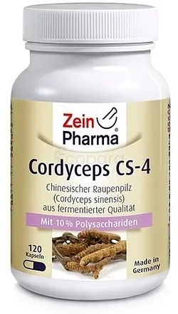 ZEIN PHARMA CORDYCEPS CS-4 500MG BOITE DE 120 COMPRIMES