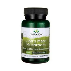SWANSON LION'S MANE MUSHROOM BOITE DE 60 CAPSULES