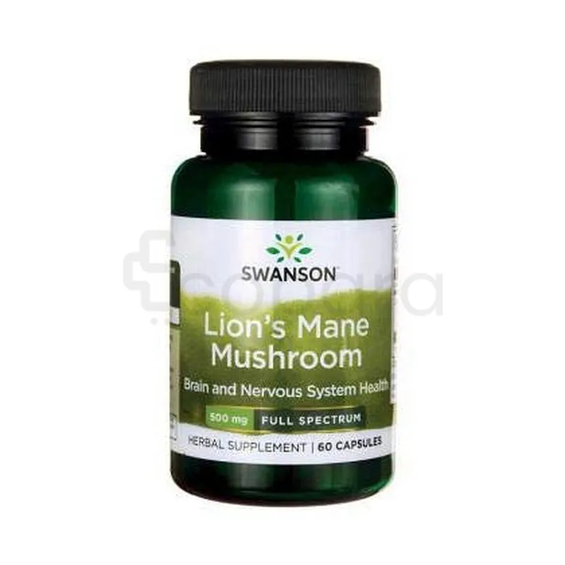 SWANSON LION'S MANE MUSHROOM BOITE DE 60 CAPSULES