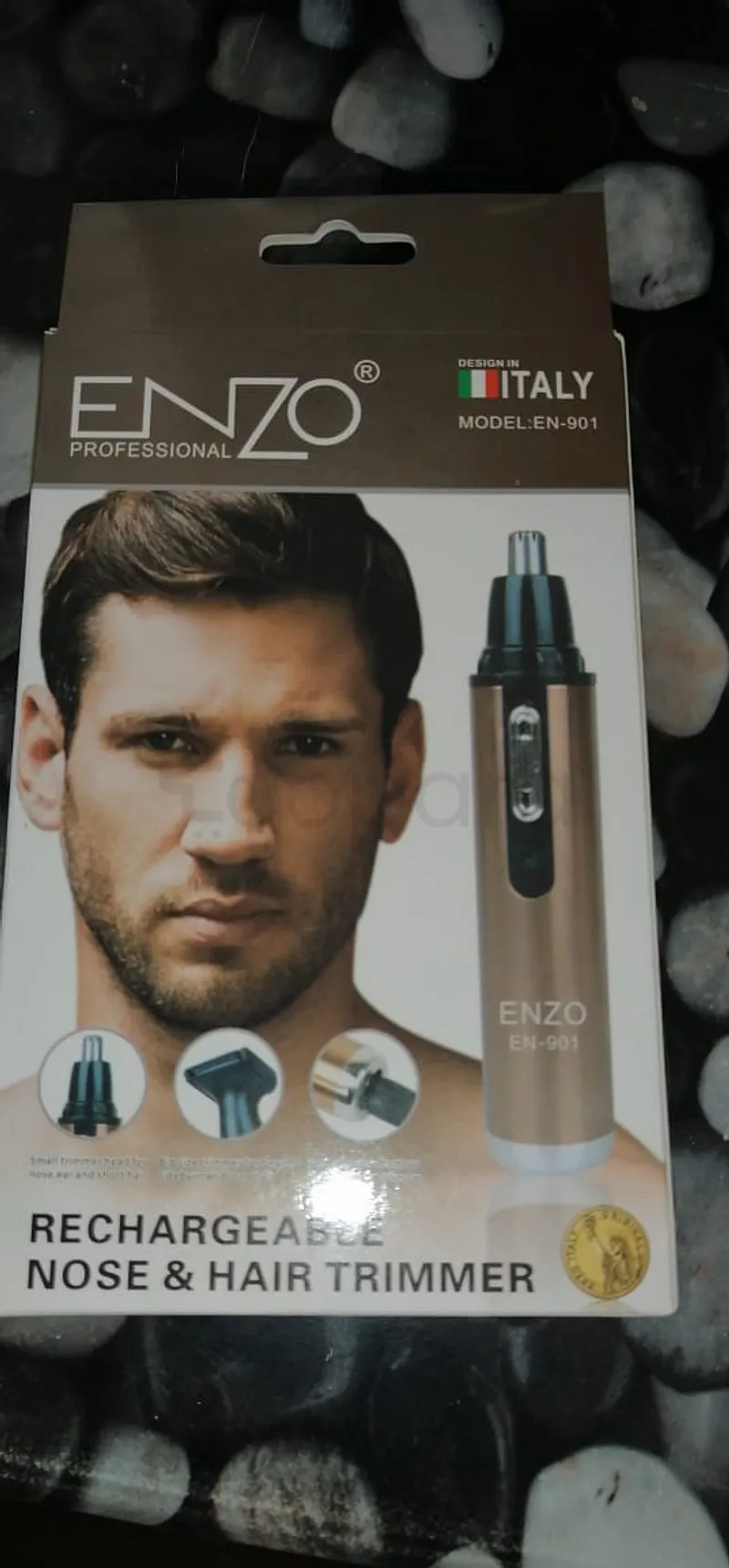ENZO RECHARGEABLE NOSE & HAIR TRIMMER