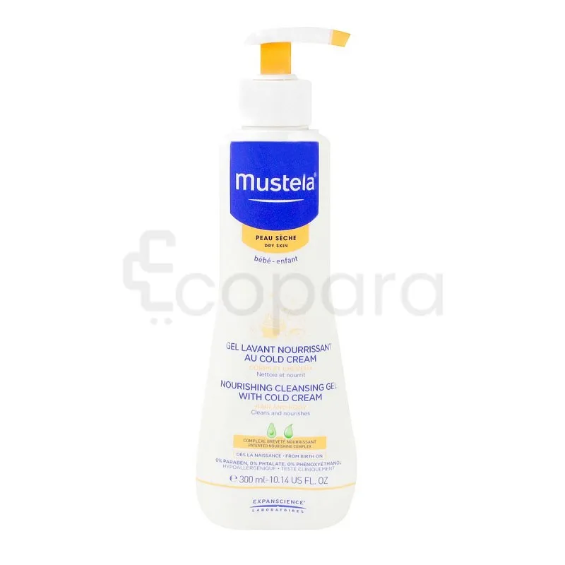 MUSTELA GEL LAVANT NOURRISSANT AU COLD CREAM SURGRAS 300ML  