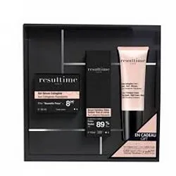 RESULTIME PREMIUM COLLAGENE COFFRET GEL SERUM 50ML +  FILLER SERUM 15ML +  NIGHT CREAM MASK 50ML