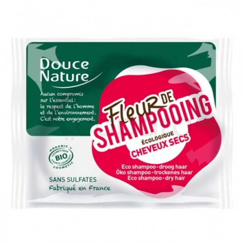 DOUCE NATURE FLEUR DE SHAMPOOING CHEVEUX SECS 85G