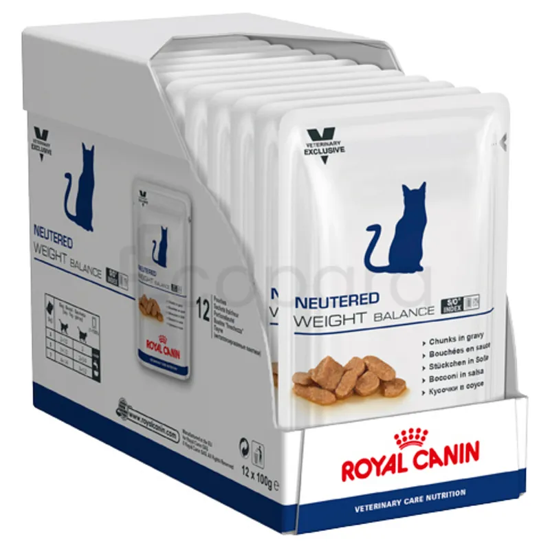 ROYAL CANIN NEUTERED WEIGHT 100G BOITE DE 12