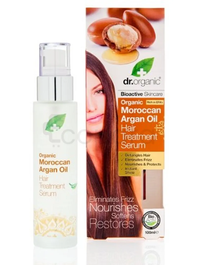 DR ORGANIC MOROCCAN ARGAN OIL HAIR TREATMENT SERUM 100ML