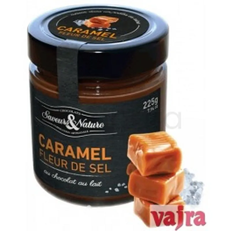 SAVEURS ET NATURE CARAMEL FLEUR DE SEL 225G