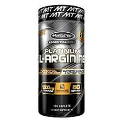 MUSCLETECH PLATINUM L-ARGININE 1000MG BOITE DE 100 CAPSULES