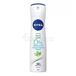 NIVEA ANTI-TRANSPIRATION DEODOTRANT SPRAY FRESH PURE 0% ALUMINIUM 200ML