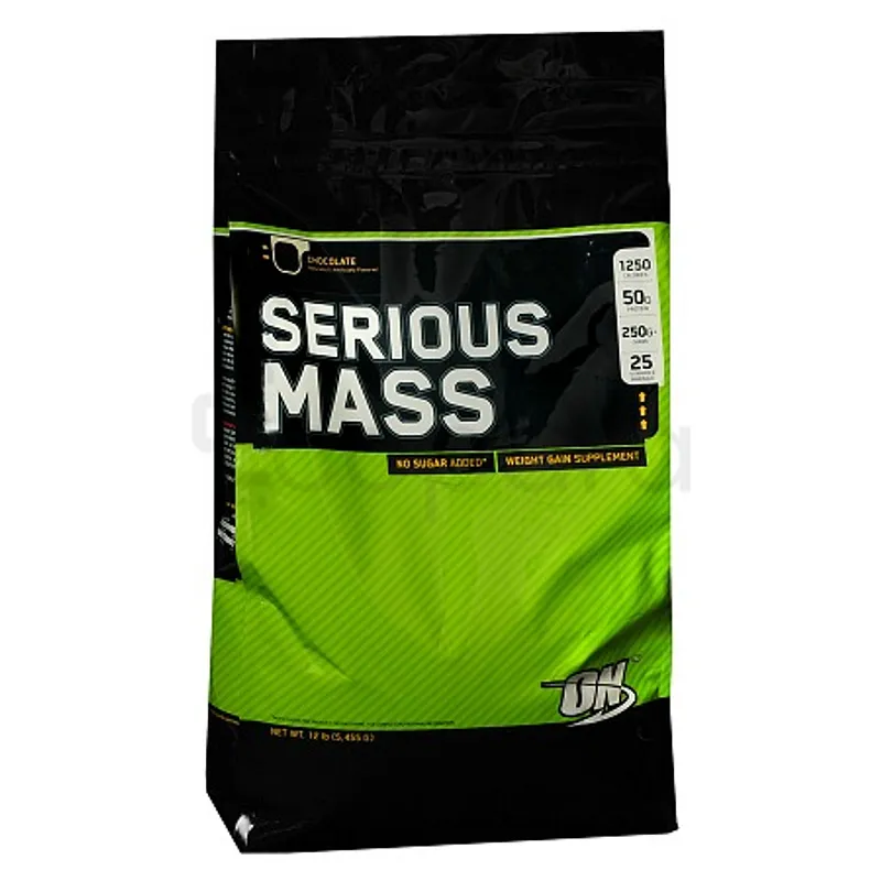 OPTIMUM NUTRITION ON SERIOUS MASS CHOCOLATE 5.44KG