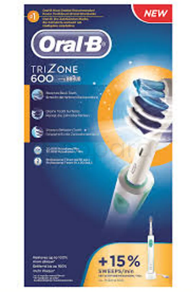 ORAL-B 600 3D ACTION TECHNOLOGIE TRIPLE ACTION DEEP TRIZONE BROSSE A DENTS ELECTRIQUE