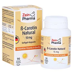 ZEIN PHARMA B-CAROTIN NATURAL 15MG BOITE DE 90 CAPSULES