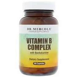 DR.MERCOLA VITAMIN B COMPLEX BOITE DE 60 CAPSULES