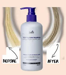 AIMOSHA LADOR ANTI-YELLOW SHAMPOOING 300ML