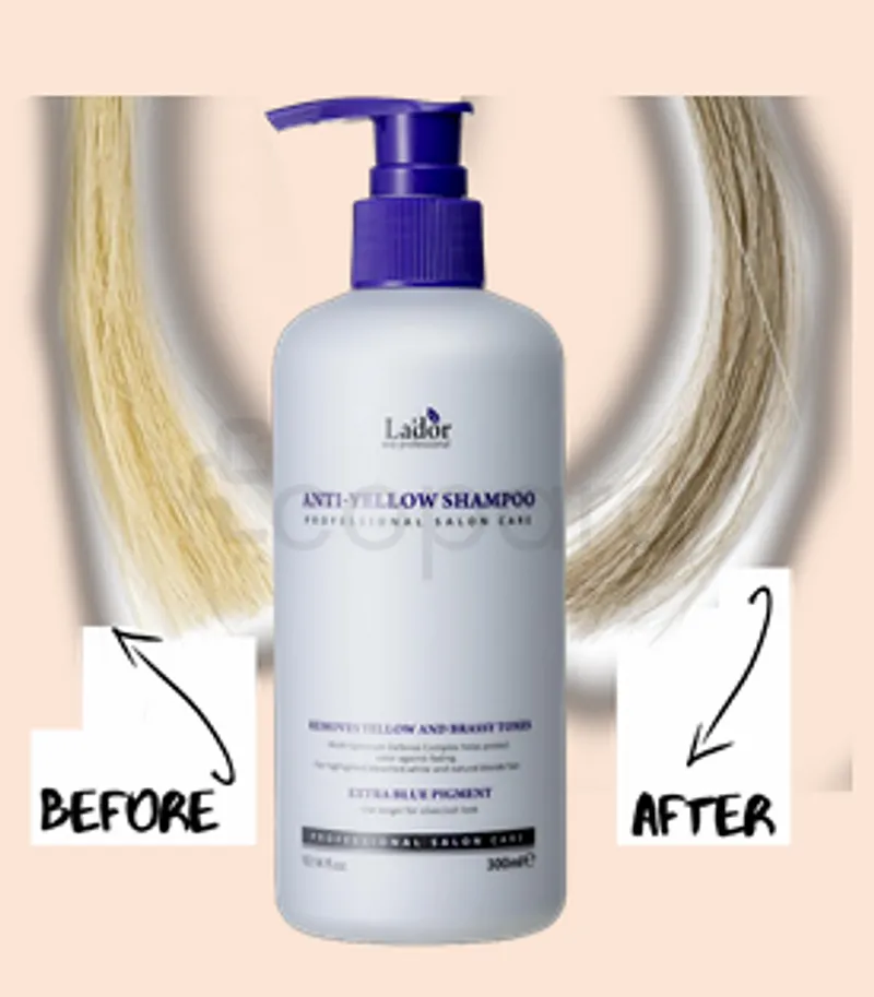 AIMOSHA LADOR ANTI-YELLOW SHAMPOOING 300ML