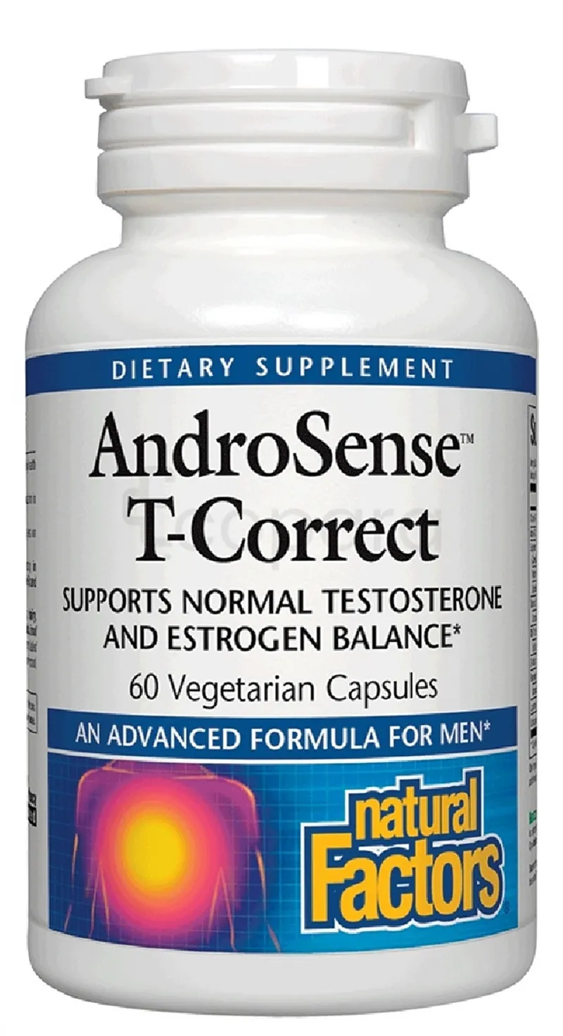 NATURAL FACTORS ANDROSENSE T-CORRECT BOITE DE 60 CAPSULES