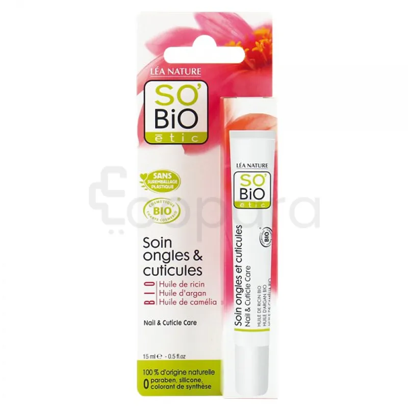 SO'BIO ETIC SOIN ONGLES ET CUTICULES 15ML