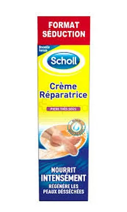 SCHOLL CREME REPARATRICE PIEDS TRES SECS 75ML