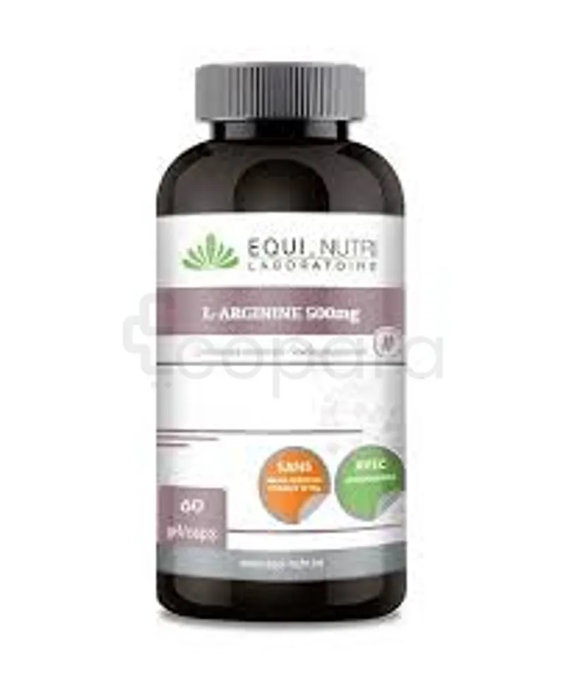 EQUI-NUTRI L-ARGININE 500MG BOOITE DE 60 GÉLULES