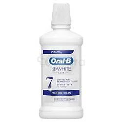 ORAL-B BAIN DE BOUCHE 3D WHITE LUXE PERFECTION MENTHE EXTRA FRAICHE 500ML REFERENCE 91377593