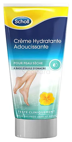 SCHOLL CREME HYDRATANTE ADOUCISSANTE A BASE D'HUILE D'ONAGRE 75ML