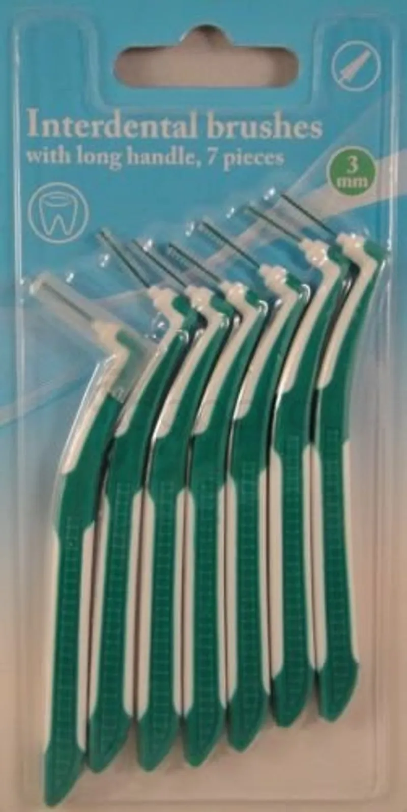 DENTA PRO BROSSETTES INTERDENTAIRES INTERDENTAL BRUSHES 3MM BOITE DE 7 REFERENCE P220419