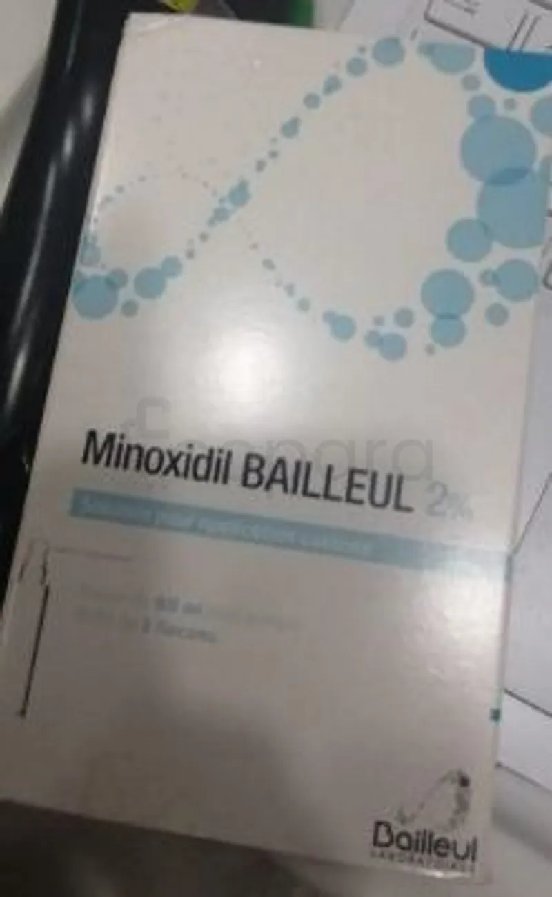 MINOXIDIL BAILLEUL 2% 3 FLACONS DE 60ML