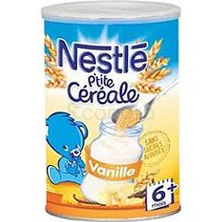 NESTLE P'TITE CEREALE VANILLE +6MOIS 400G