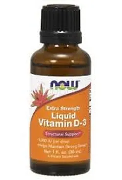 NOW VITAMIN D-3 LIQUIDE 30ML