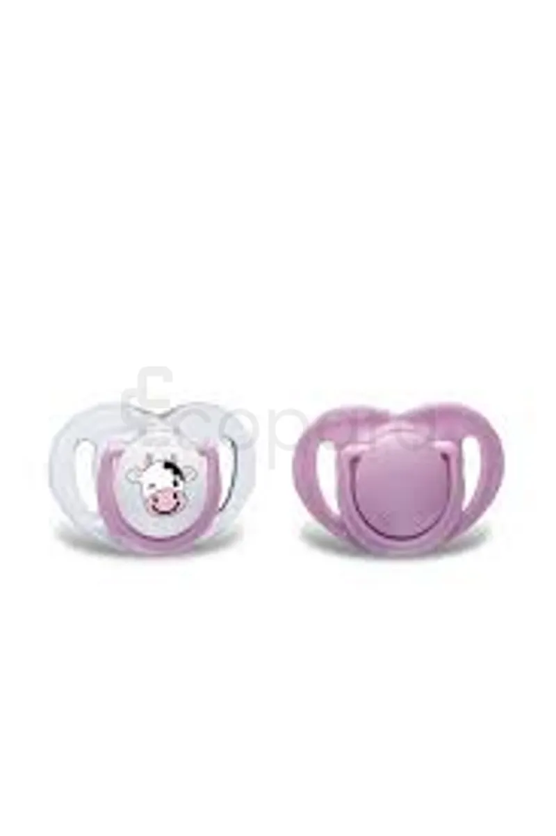 MAMAJOO SUCETTES SILICONE ORTHODONTIQUE COW + PINK +6MOIS REFERENCE MMJ2940