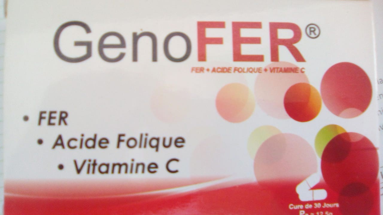 GENOFER BOITE DE 30 GELULES