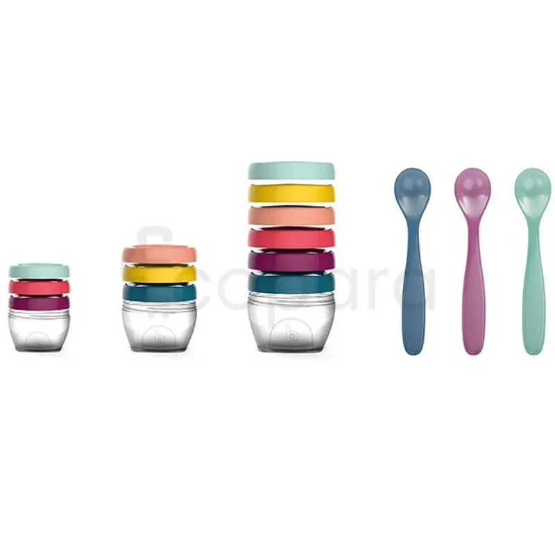 BABYMOOV BABYBOLS KIT XXL PACK POTS DE CONSERVATIONS + CUILLERES