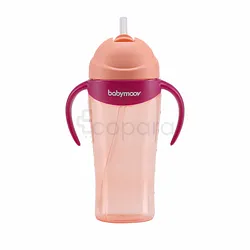 BABYMOOV TASSE A PAILLE PECHE 300ML