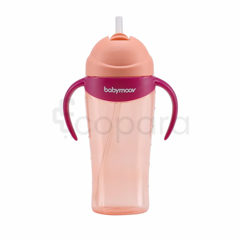 BABYMOOV TASSE A PAILLE PECHE 300ML