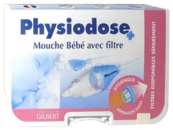 GILBERT PHYSIODOSE MOUCHE BEBE AVEC FILTRE + 3 FILTRES OFFERTS
