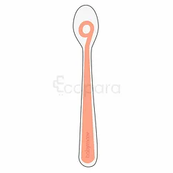 BABYMOOV BABY SPOON EN SILICONE PEACH