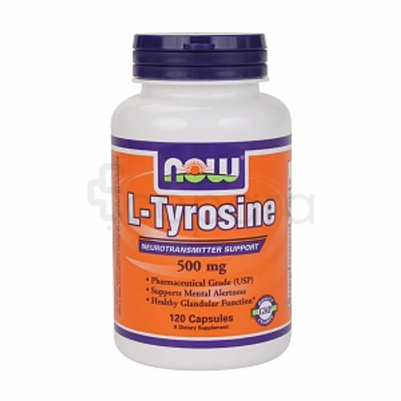 NOW L-TYROSINE 500MG BOITE DE 120 CAPSULES