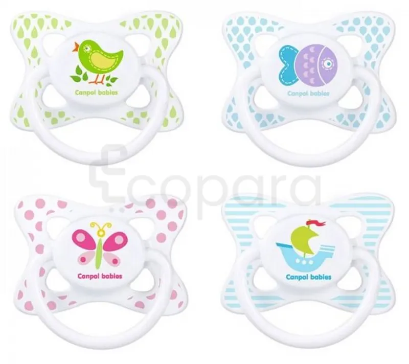 CANPOL BABIES SUCETTE EN SILICONE 0-6MOIS REFERENCE 23/466