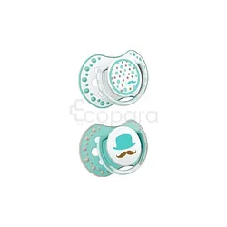 LOVI SUCETTE EN SILICONE DYNAMIQUE 6-18MOIS GARÇON REFERENCE 22/805
