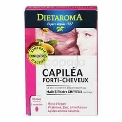 DIETAROMA CAPILEA FORTI CHEVEUX ET ONGLES BIO BOITE DE 60 CAPSULES