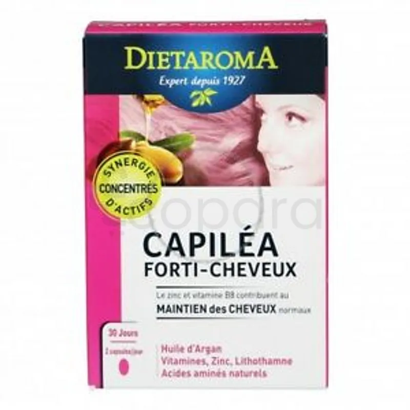 DIETAROMA CAPILEA FORTI CHEVEUX ET ONGLES BIO BOITE DE 60 CAPSULES