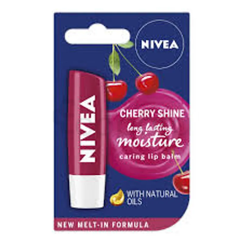 NIVEA CHERRY SHINE CARING LIP BALM 4.4G/5,5ML