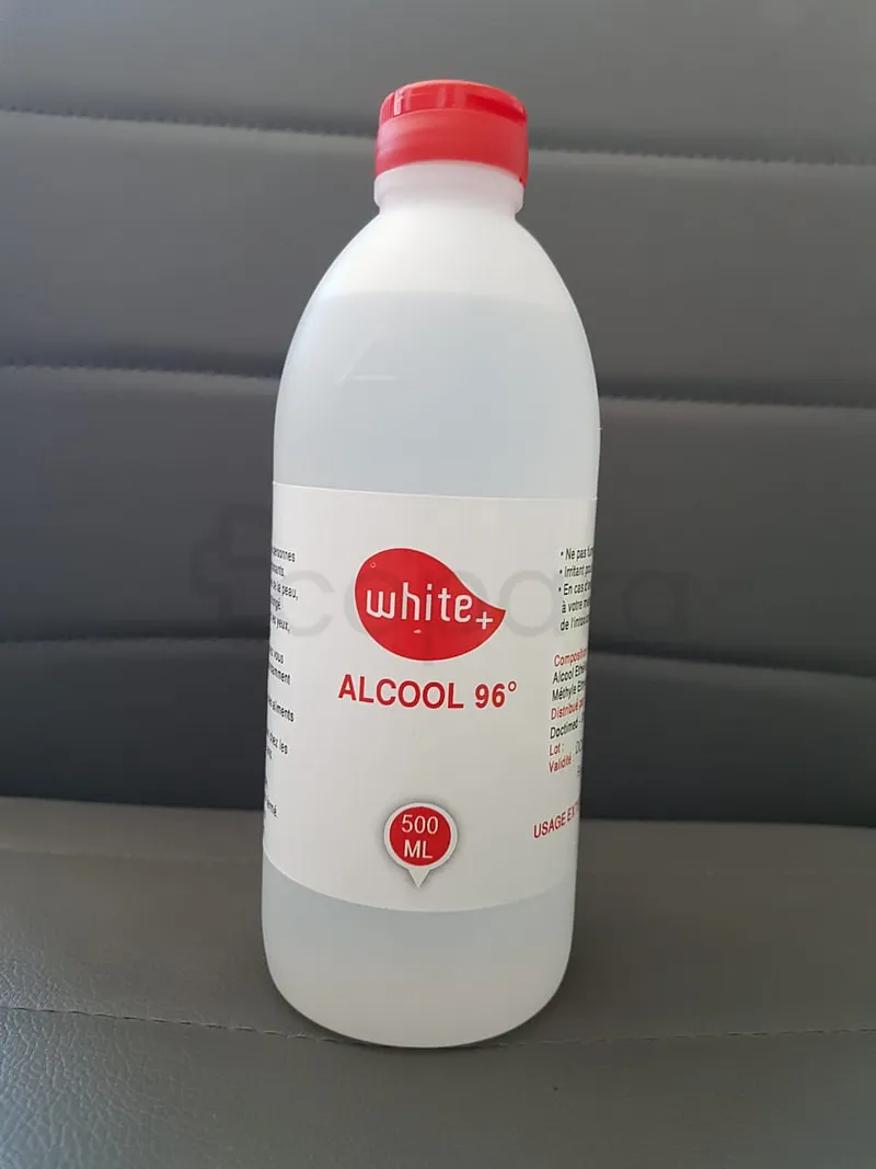 WHITE+ ALCOOL 96° 500ML