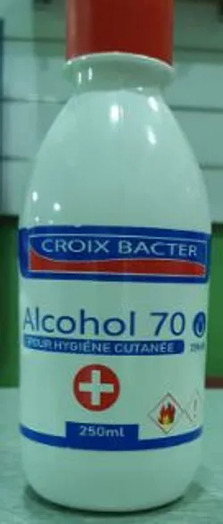 CROIX BACTER ALCOHOL 70 POUR HYGIENE CUTANEE 250ML
