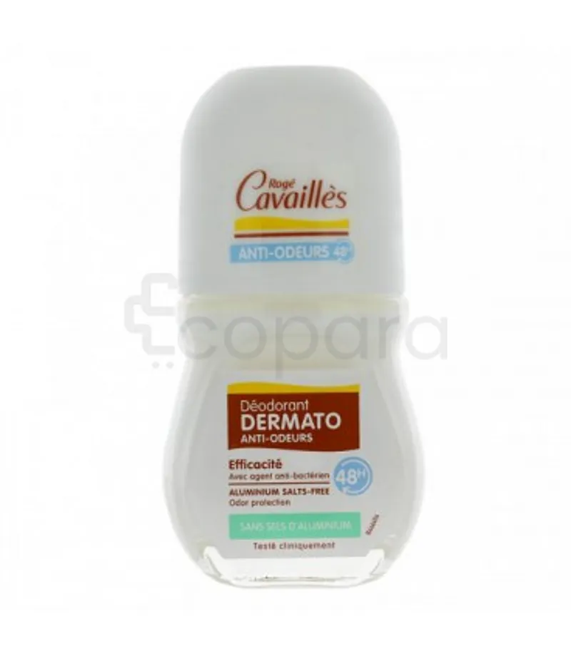 ROGE CAVAILLES DEODORANT SOIN DERMATO SANS SEL D'ALUMINIUM ANTI-ODEURS 48H 50ML