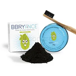 BBRYANCE POUDRE DE CHARBON BLANCHISSANTE PARFUM MENTHE 30G
