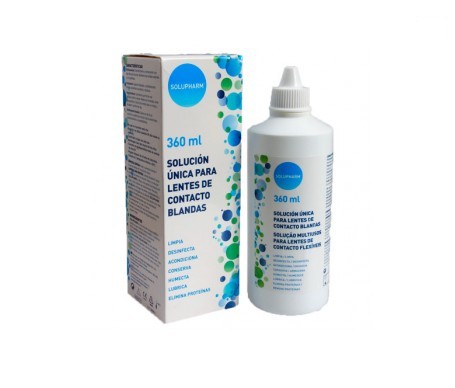 SOLUPHARM CONTACT CARE PLUS SOLUCION UNICA 360ML